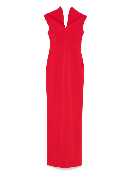  Moos Studio Sleeveless Maxi Dress - Red 
