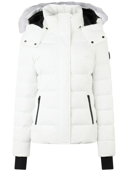  Moose Knuckles Betta Shearling Jacket - White 