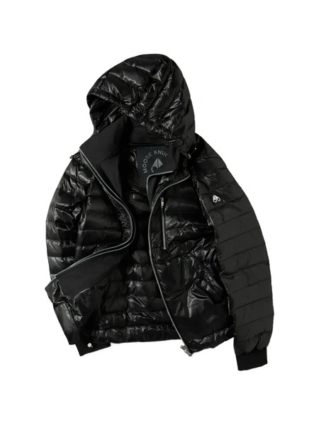  Moose Knuckles Cloud Walker Air Down Jacket - Black 