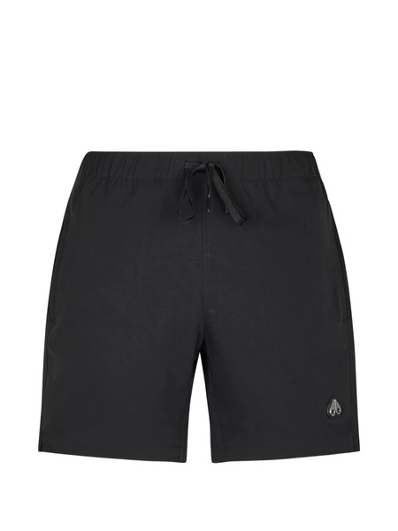  Moose Knuckles Drawstring Swim Shorts - Black 