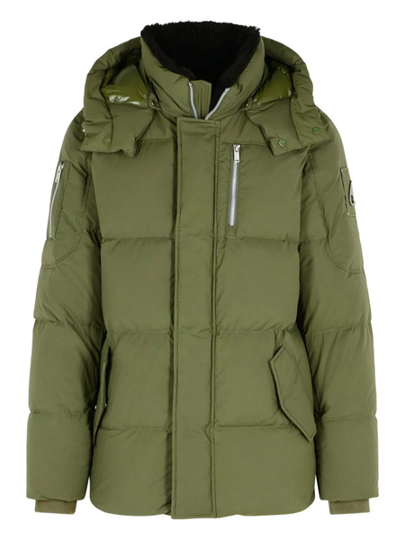  Moose Knuckles Everest Fleece-lined Down Coat - Green 