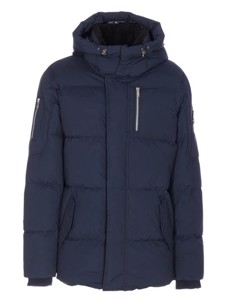 Moose Knuckles Everest 3q Removable-hood Padded Jacket - Blue 