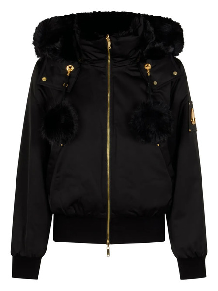  Moose Knuckles Gold Series Debbie Puffer Jacket - Black 