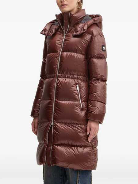  Moose Knuckles Padded Hooded Jacket - Brown 