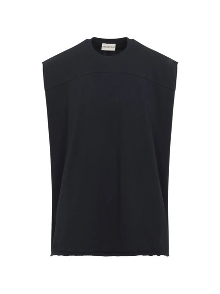  Mordecai Back-stripes Vest - Black 