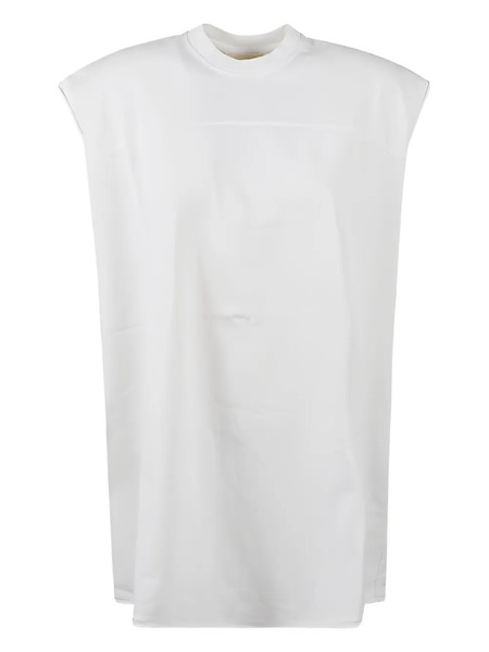  Mordecai Sleeveless Back-striped Tank Top - White 