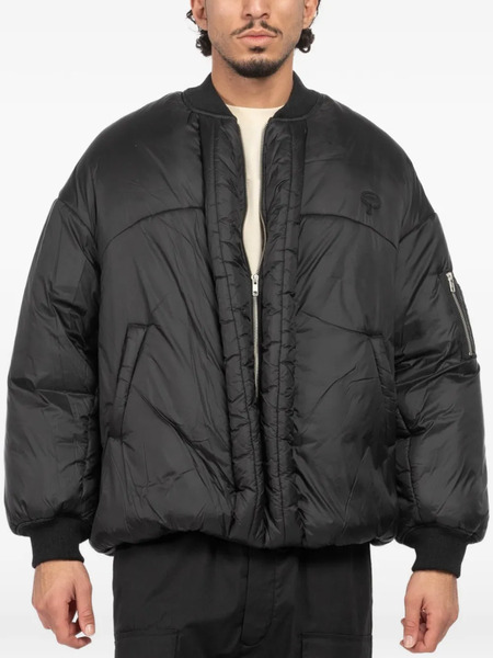  Mordecai Zip Padded Jacket - Black 