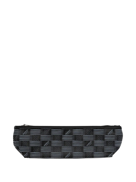  Moreau Monogram-pattern Pencil Case - Black 