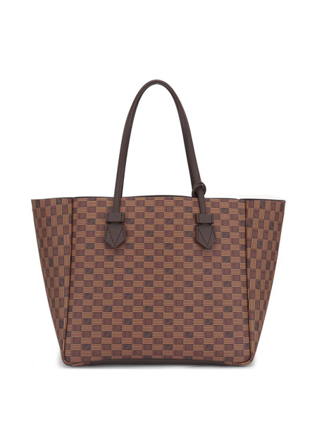  Moreau Vincennes Printed Tote Bag - Brown 