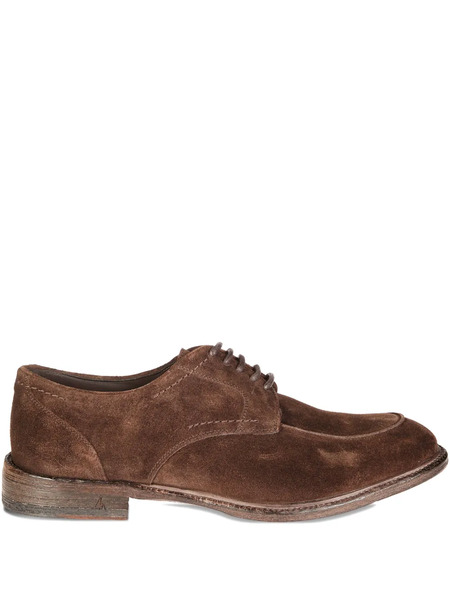  Morgillo Suede Derby Shoes - Brown 