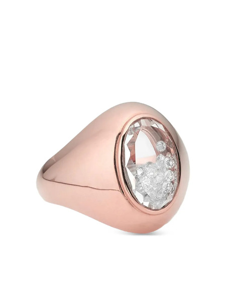  Moritz Glik 18k Gold Dedinho Diamond And Sapphire Ring - Pink 