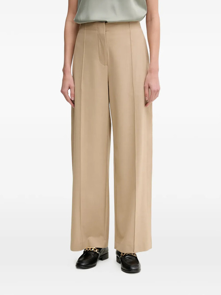  Mos Mosh Button Patch-pocket Trousers - Neutrals 