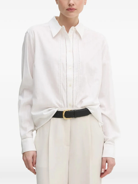  Mos Mosh Buttoned Embroidered Shirt - White 