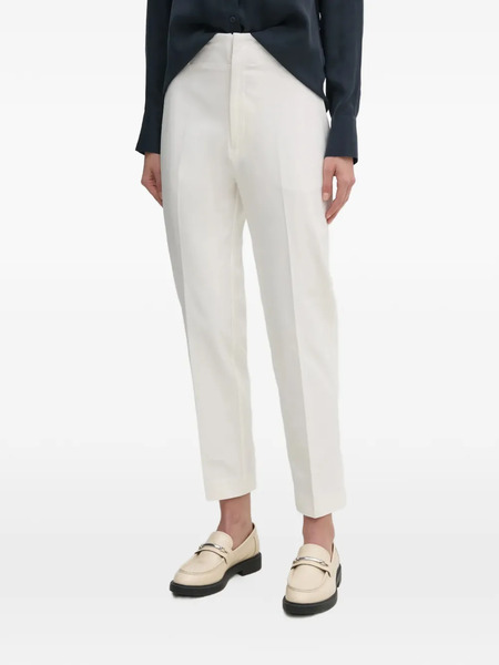  Mos Mosh Cropped Tailored Trousers - Neutrals 