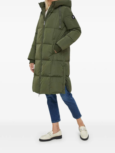 Mos Mosh Hooded Quilted Coat - Green 