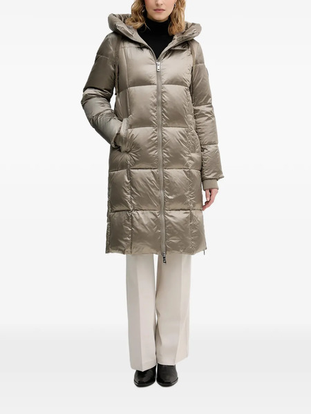  Mos Mosh Hooded Quilted Coat - Green 