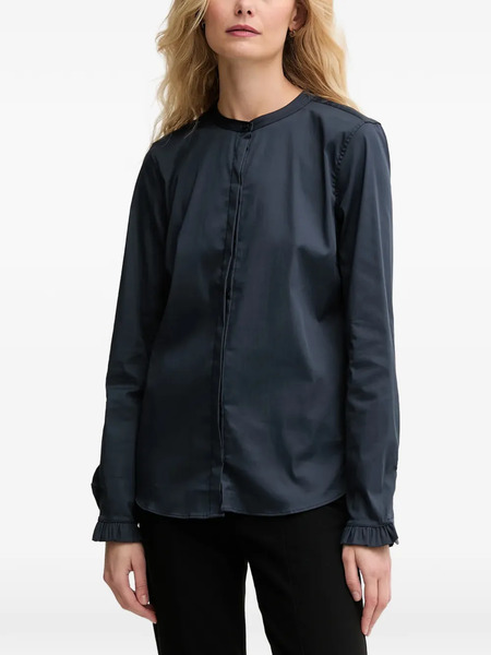  Mos Mosh Mattie Ruffled-cuffs Shirt - Blue 
