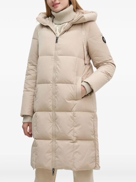  Mos Mosh Mmnova Hooded Quilted Coat - Neutrals 