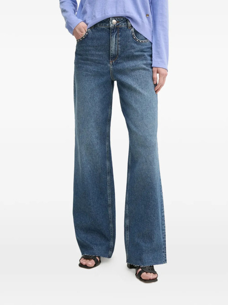  Mos Mosh Mmrelee Chrome Embellished Jeans - Blue 