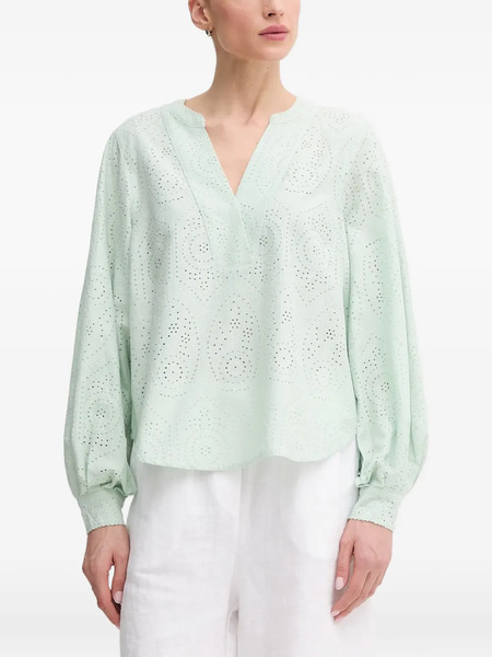  Mos Mosh V-neck Top - Green 