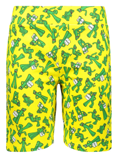  Moschino All-over Print Shorts - Yellow 