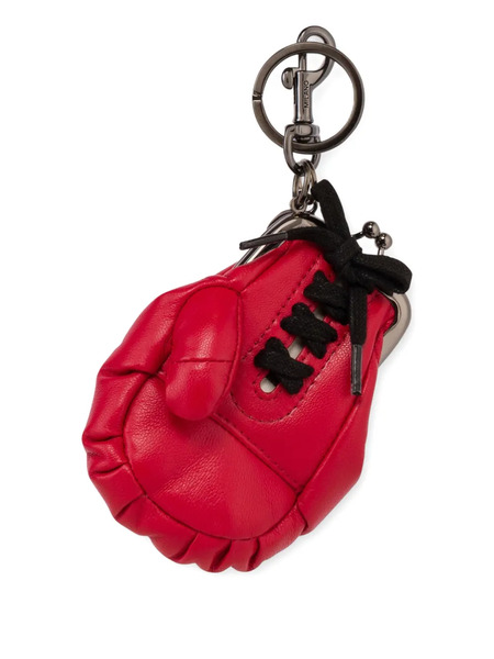  Moschino Boxing-glove Keyring - Red 