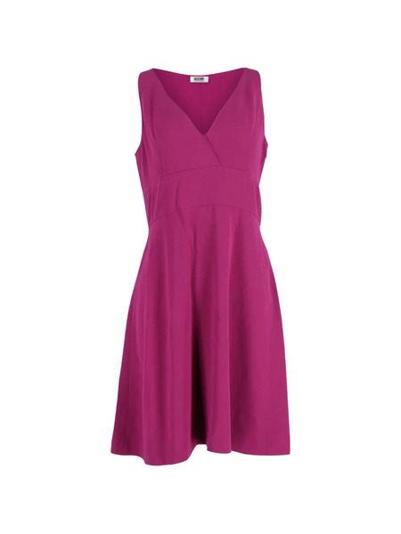 Moschino Cheap & Chic V-neck Mini Dress - Purple 