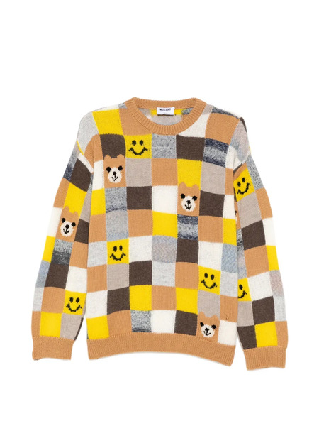  Moschino Checked Sweater - Brown 