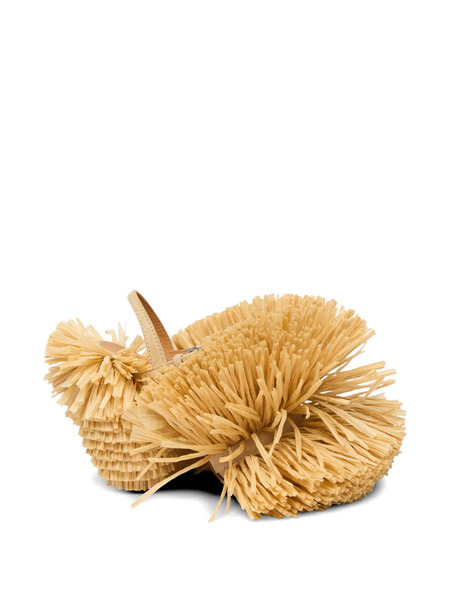 Moschino Cork-detail Sandals - Neutrals 
