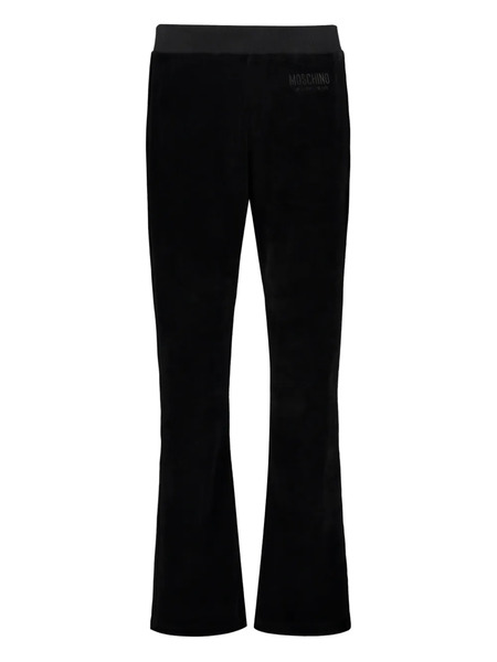  Moschino Embroidered-logo Pants - Black 