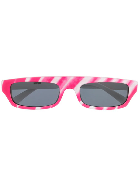  Moschino Eyewear Brushstroke Sunglasses - Pink 
