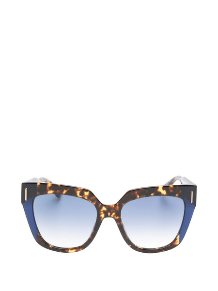  Moschino Eyewear Cat-eye Sunglasses - Brown 