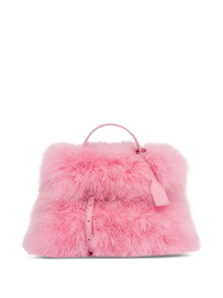  Moschino Faux-fur Tote Bag - Pink 