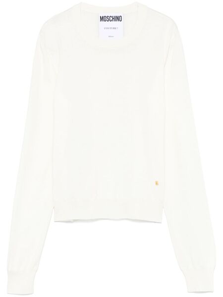  Moschino Fine-knit Sweater - White 