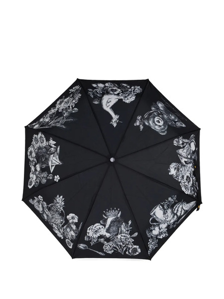  Moschino Graphic-print Umbrella - Black 