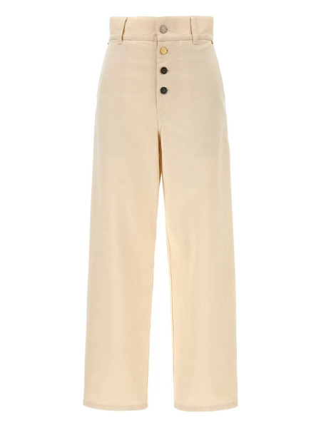  Moschino High-rise Jeans - Neutrals 