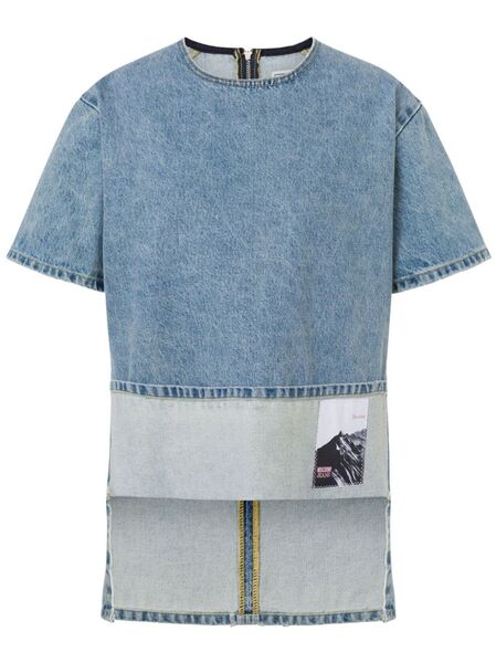  Moschino Jeans Appliqué T-shirt - Blue 