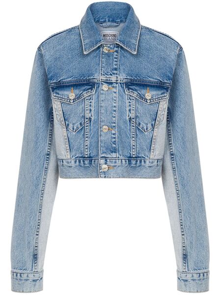  Moschino Jeans Denim Jacket - Blue 