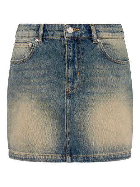 Moschino Jeans Denim Mini Skirt - Blue 