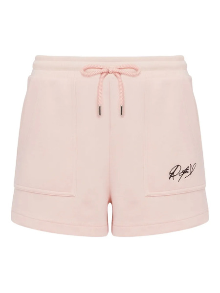  Moschino Jeans Logo-detailing Shorts - Pink 