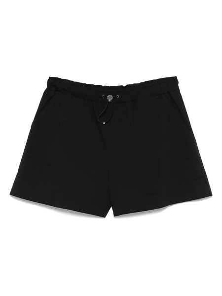 Moschino Jeans Logo-patch Shorts - Black 