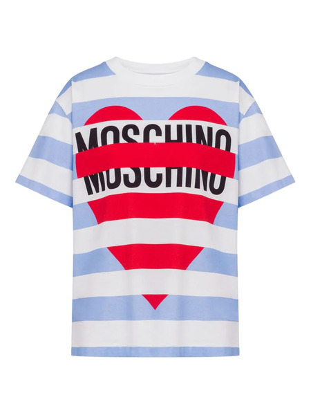  Moschino Jeans Logo-print T-shirt - Blue 