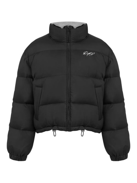  Moschino Jeans Quilted Puffer Jacket - Black 