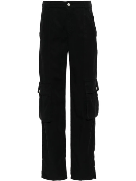  Moschino Jeans Straight-leg Cargo Trousers - Black 