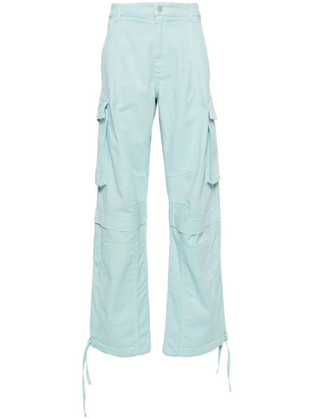  Moschino Jeans Wide-leg Cargo Trousers - Blue 