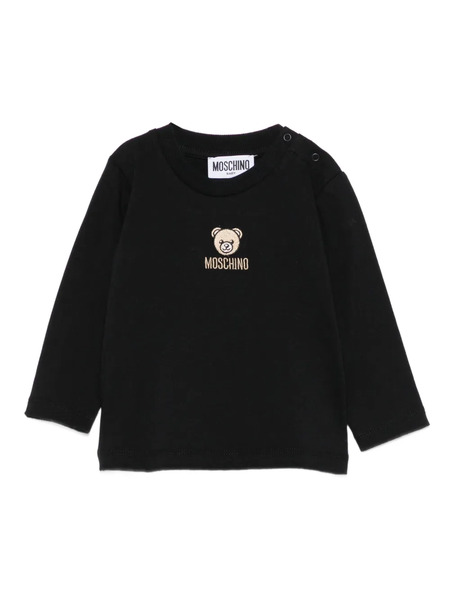  Moschino Kids Bear-logo Sweatshirt - Black 