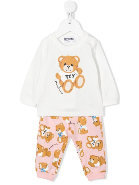  Moschino Kids Bear-print Pyjamas - White 