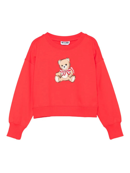  Moschino Kids Bear-print Sweatshirt - Red 