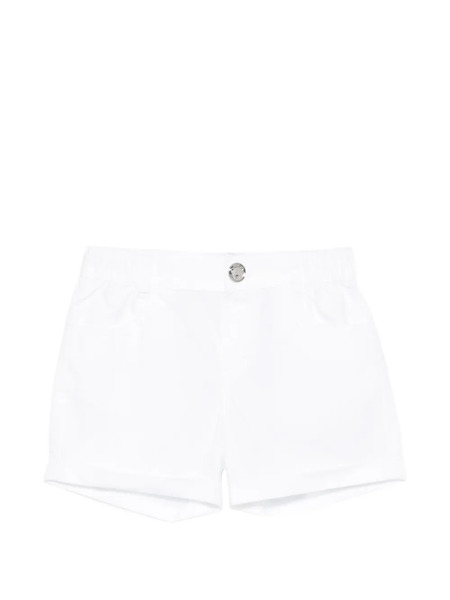  Moschino Kids Button Shorts - White 
