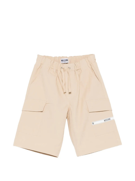  Moschino Kids Cargo Pocket Shorts - Neutrals 
